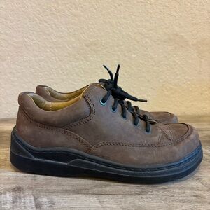 Birkenstock Footprints Womens Stanford Leather Lace Up Shoes